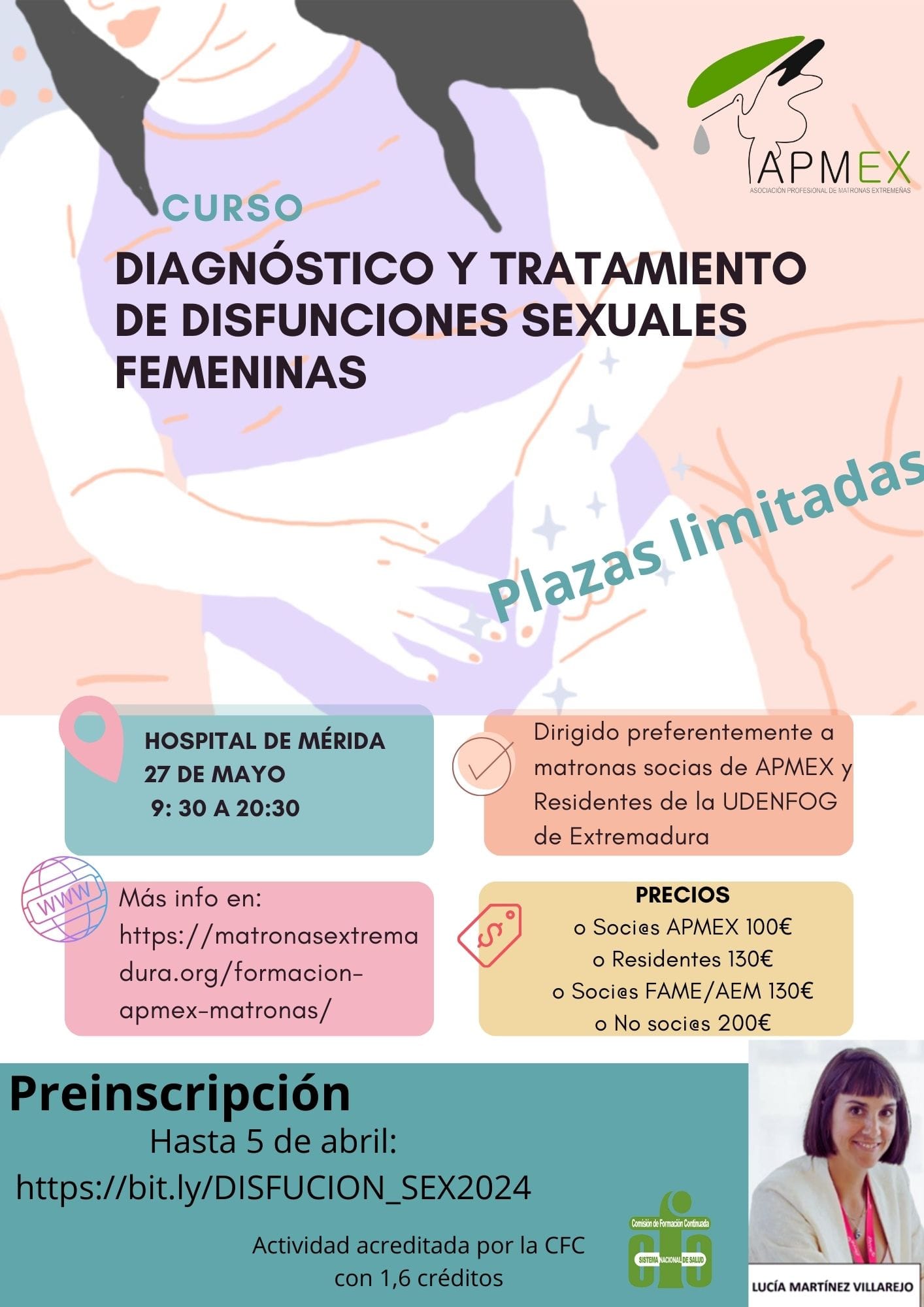 diagnóstico y tratamiento de disfunciones sexuales femeninas